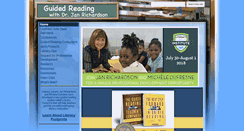 Desktop Screenshot of janrichardsonguidedreading.com