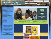 Tablet Screenshot of janrichardsonguidedreading.com